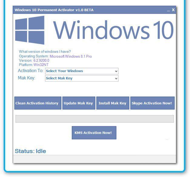 Windows 10 Activator